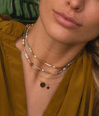 Collier Pastillas (Acier doré)