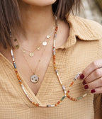 Collier Ano Liosia (Acier doré)